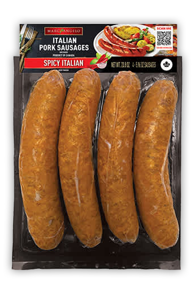 Marcangelo spicy Italian pork sausages
