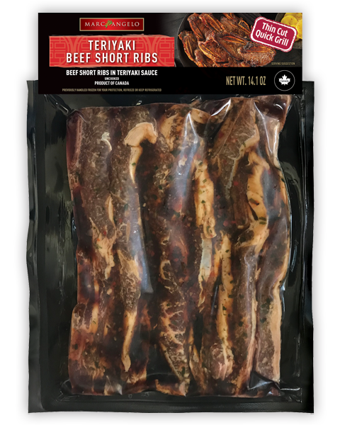 Marcangelo teriyaki beef short ribs