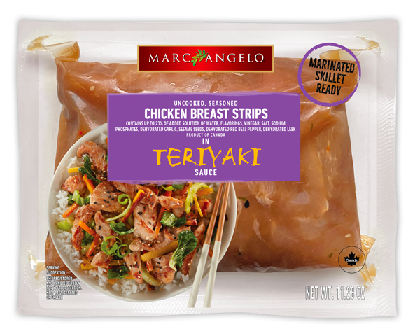 Marcangelo Foods Chicken Strips in Teriyaki Sauce Marcangelo Foods Chicken Strips in Teriyaki Sauce