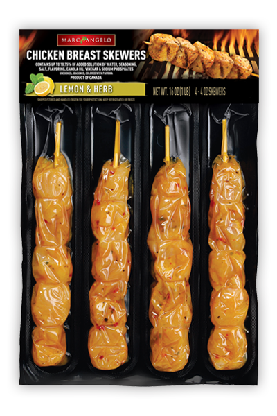 Marcangelo lemon and herb chicken breast skewers Marcangelo lemon and herb chicken breast skewers