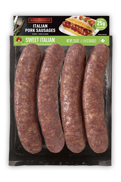 Marcangelo sweet Italian pork sausages